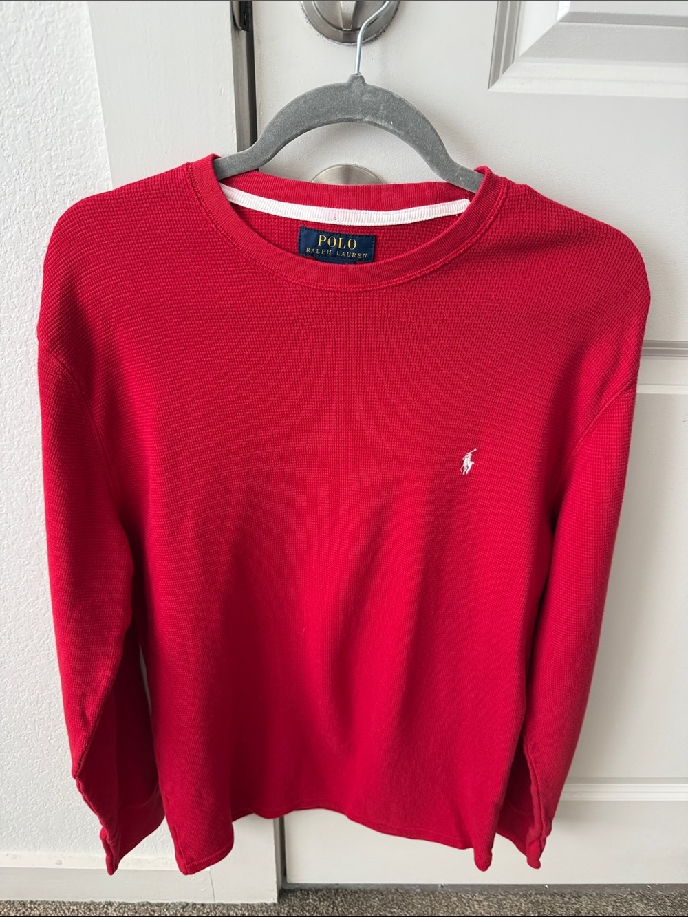 Polo by Ralph Lauren Red Crewneck